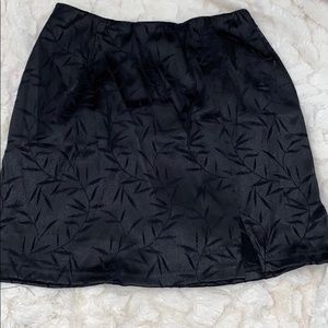 Patty black geisha skirt